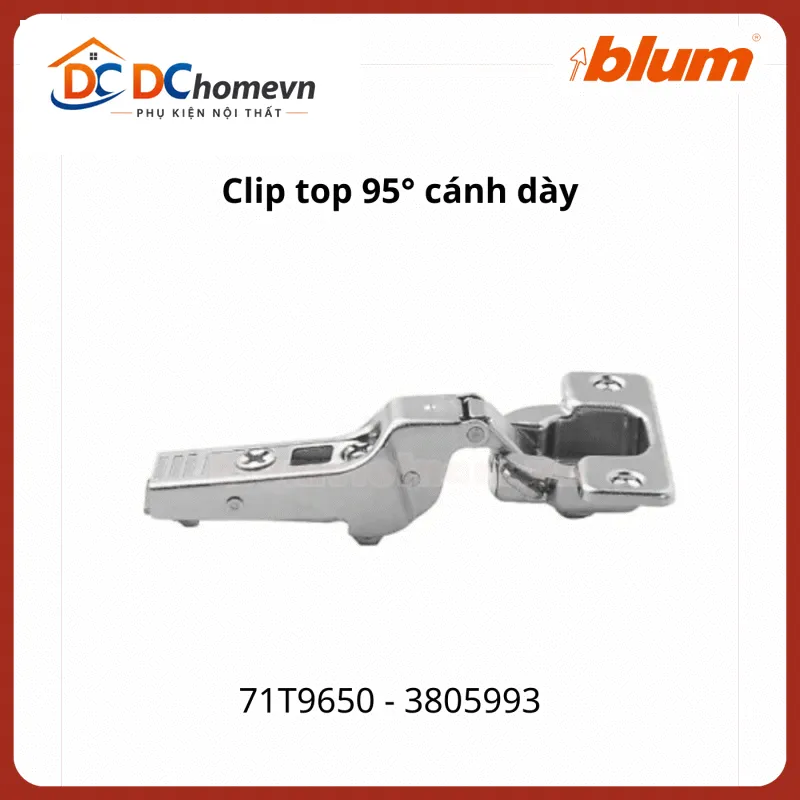 Bản Lề Clip Top Góc Mở 95° 71t9650 3805993 Blum