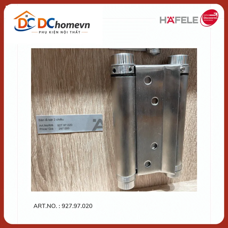 BẢN LỀ ĐÓNG MỞ 2 CHIỀU HAFELE 927.97.020