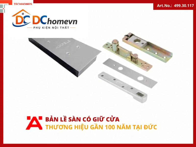 Bản Lề Sàn Diy 100kg 499.30.117 Hafele