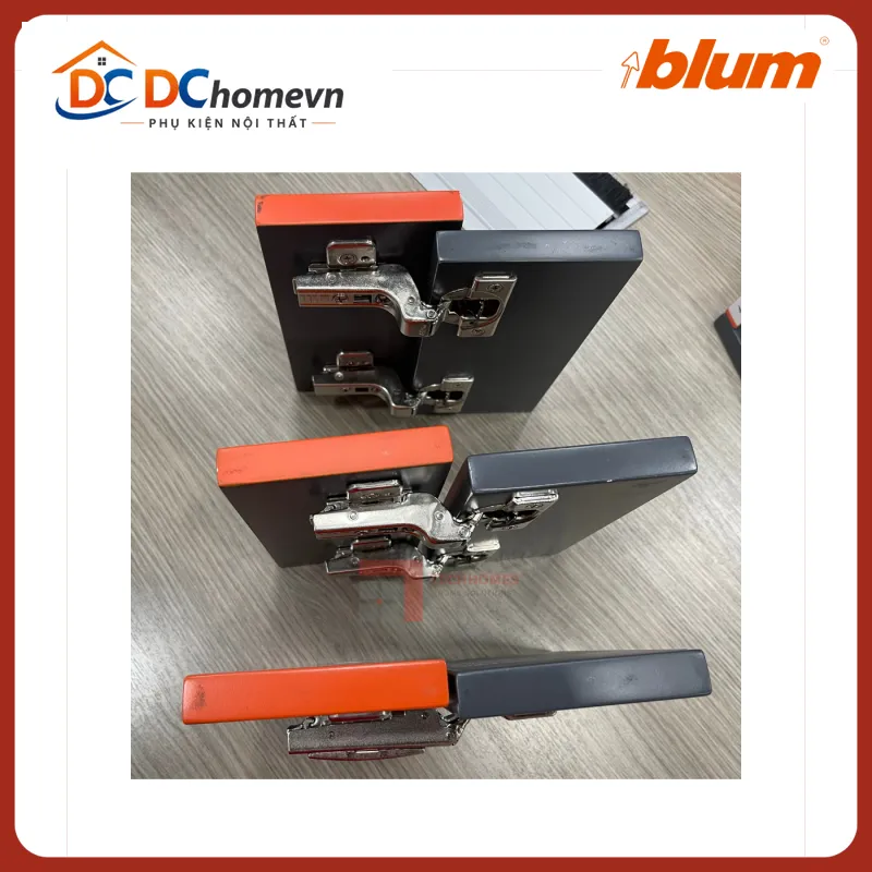 Bản lề Blum tích hợp giảm chấn góc mở 107° 75B1650 3005399