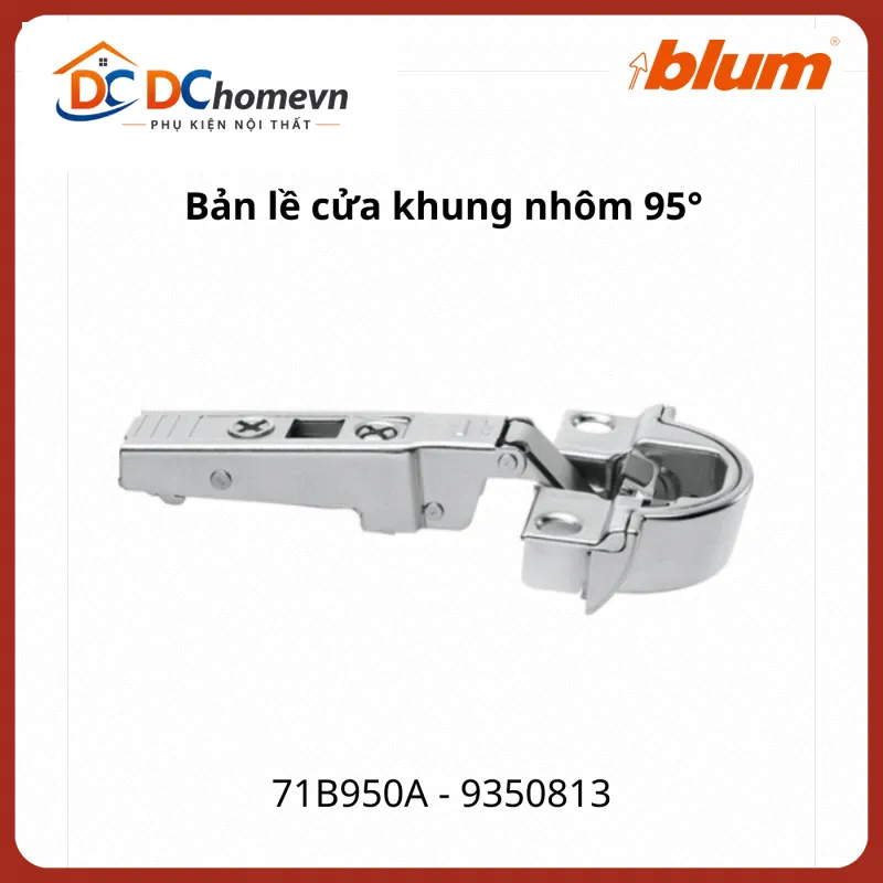 Bản Lề Tích Hợp Giảm Chấn Góc Mở 95° 71b950a 9350813 Blum