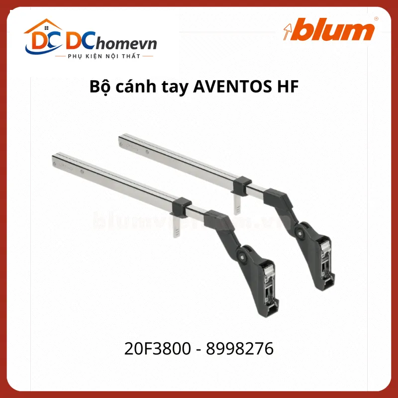 bộ cánh tay Blum AVENTOS HF 20F3800 8998276, HF 38