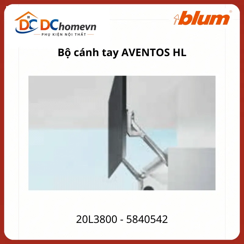 Bộ cánh tay Blum AVENTOS HL 20L3800 5840542
