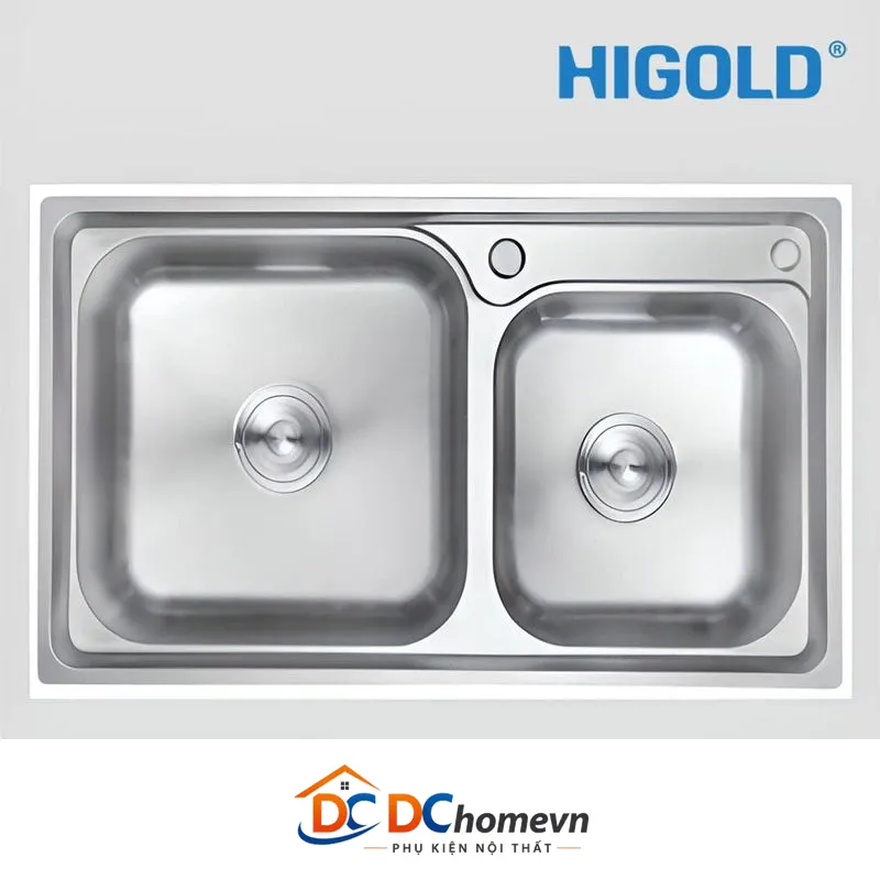 Chậu Đôi Inox 304 (920156) – Higold