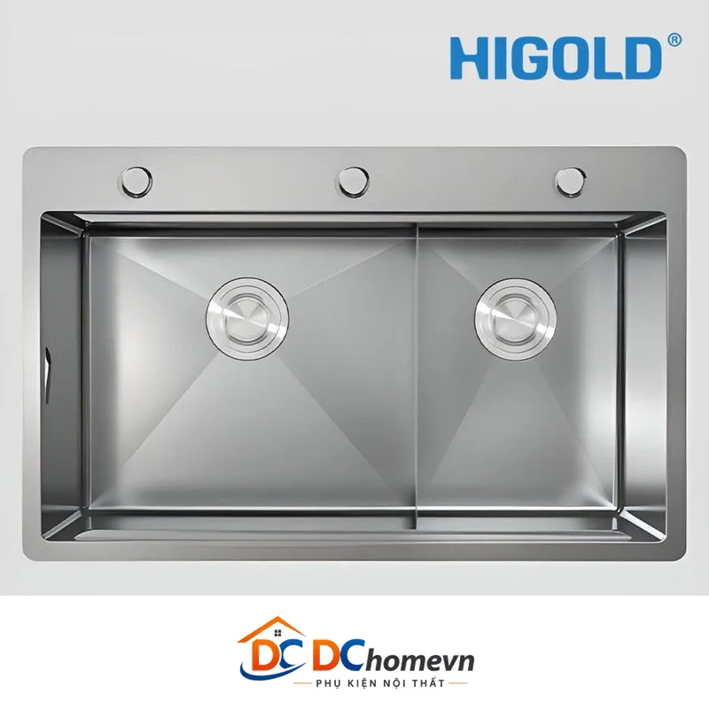 Chậu Đôi Inox 304 (953424) – Higold