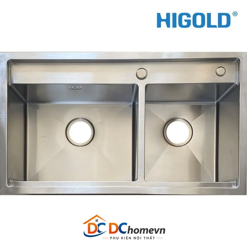 Chậu Đôi Inox 304 (963042) – Higold