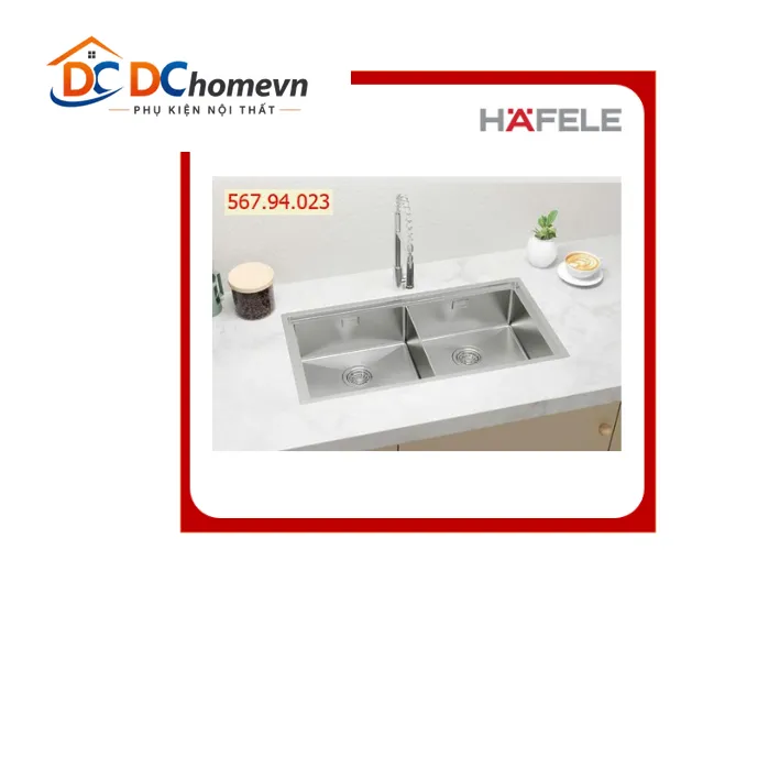 CHẬU HAFELE WS R10/ HS25 - SSN2S - 8644_SILVER - 567.94.023
