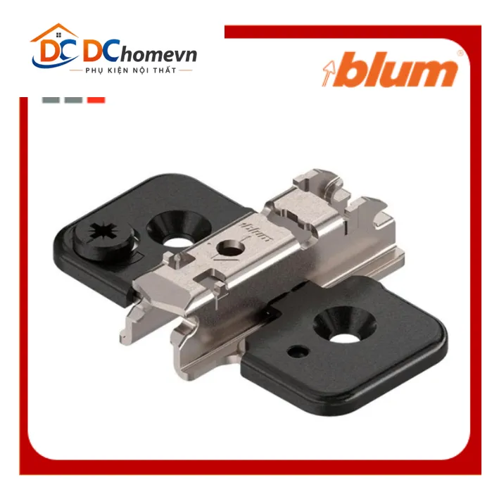 Đế Bản Lề Chữ Thập Có Ốc Điều Chỉnh ° Cao 3mm Blum 173h7130 1017488