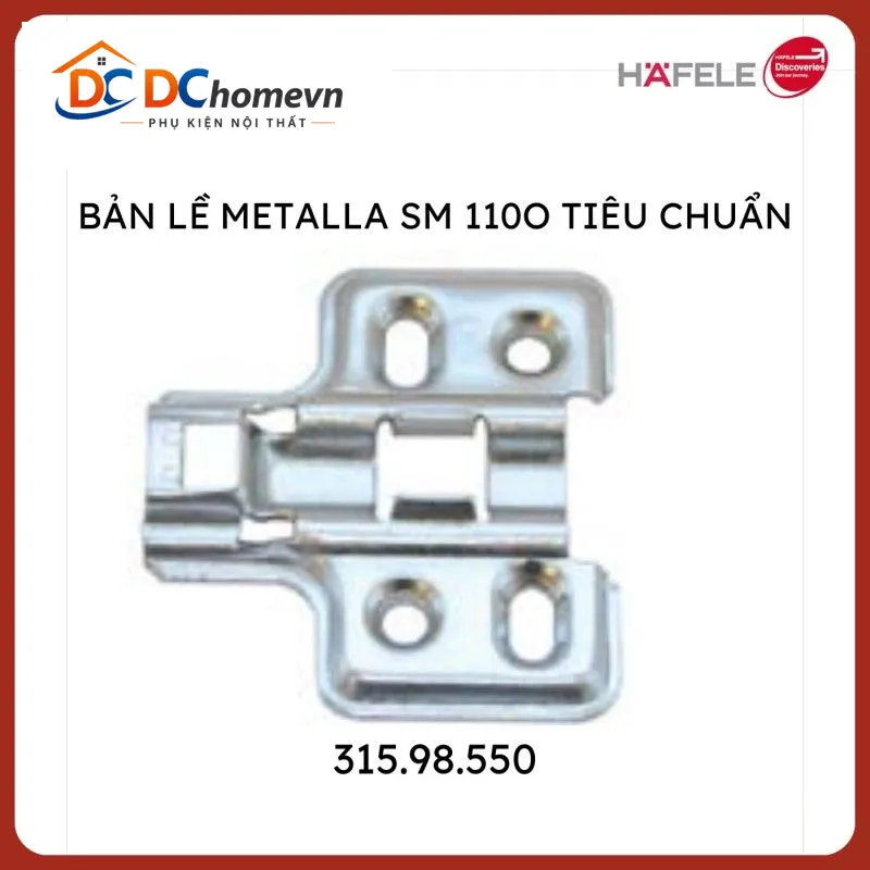 Đế Bản Lề Tủ Sm 100 Hafele 315.98.550