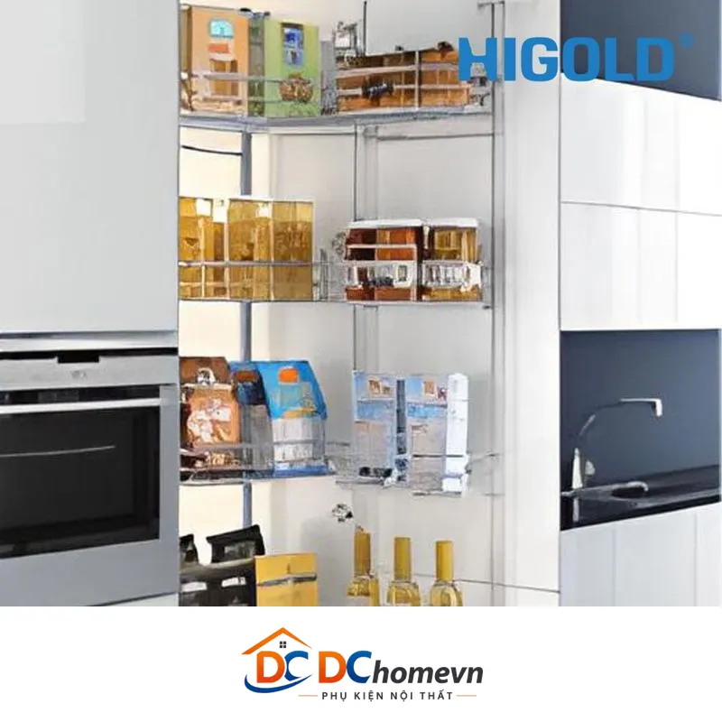 Kệ 12 Rổ Inox 304 (202208 – 600mm) – Higold