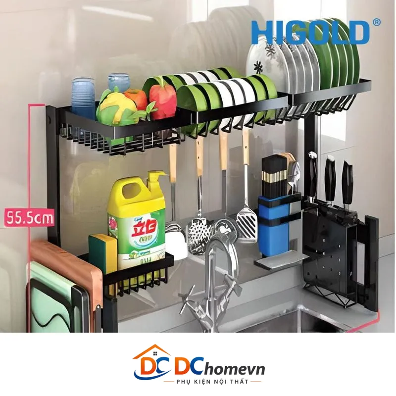 Kệ Chén 1 Tầng Đa Năng (403194) – Higold