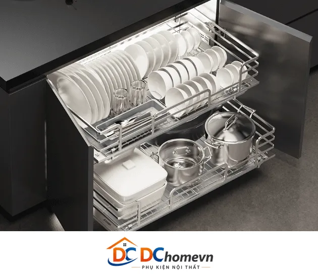 Kệ Chén, Dĩa Diamond 2.0 Inox 304 (301522 – 700mm) – Higold