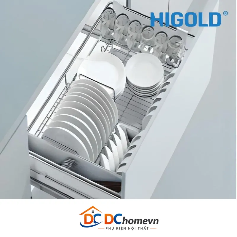 Kệ Chén, Dĩa, Ly Martin Bắt Mặt Hộc Inox 304 (303405 – 900mm) – Higold
