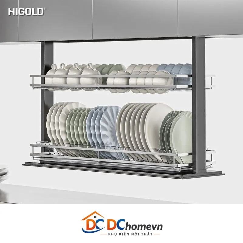 Kệ Chén Nâng Hạ Điện (401362 – 700mm) – Higold