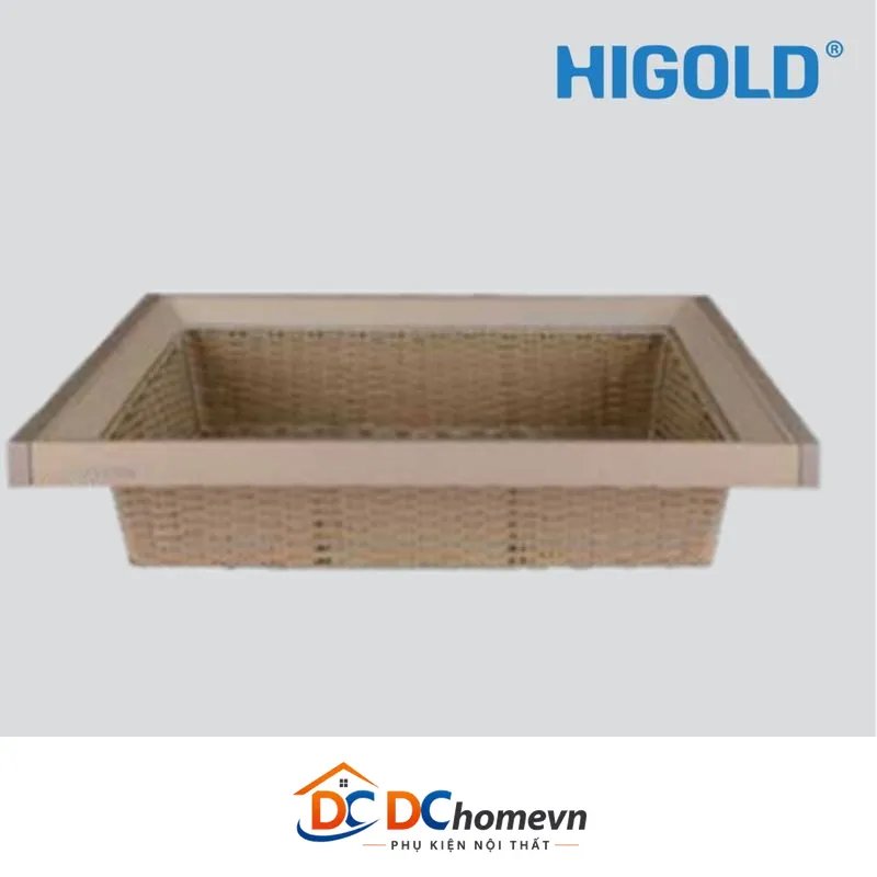 Kệ Đựng Quần Áo Giảm Chấn Màu Champagne (703342g – 800mm) – Higold