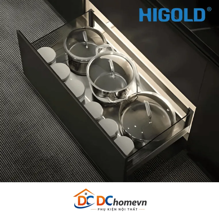 Kệ Đựng Xoong, Nồi Cao Cấp 3.0 Nhôm Xingfa (303862 – 800mm) – Higold