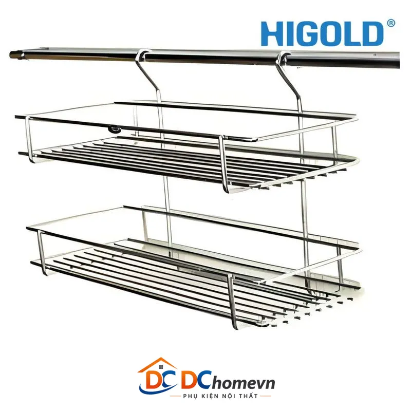 Kệ Gia Vị 2 Tầng Inox 304 (1351) – Higold