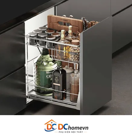 Kệ Gia Vị Diamond 2.0 Inox 304 ( 306027 – 400mm) – Higold