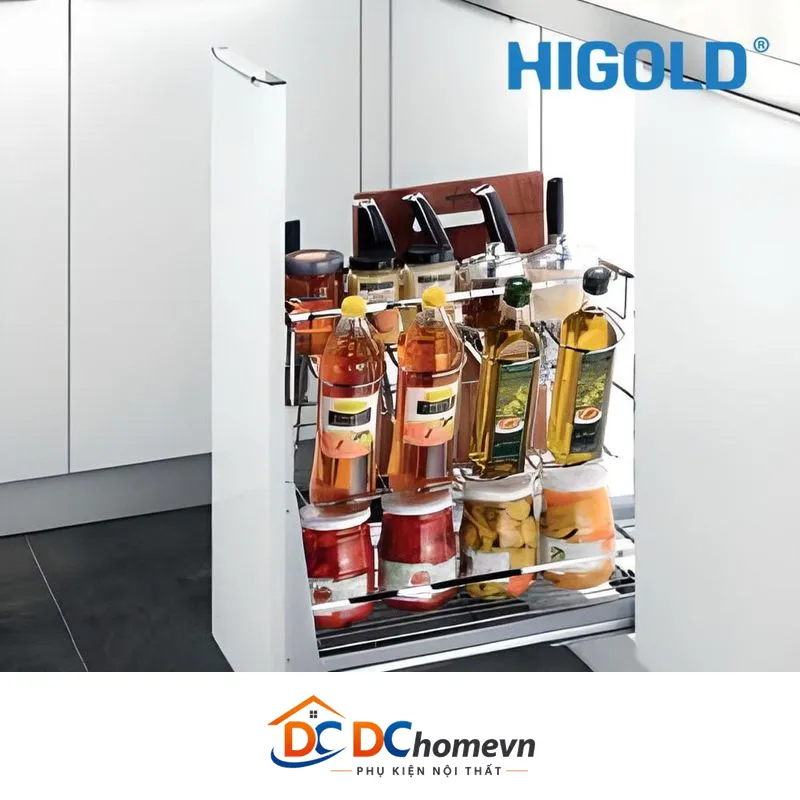 Kệ Gia Vị Dụng Cụ Diamond Giảm Chấn Inox 304 (306035 – 350mm) – Higold