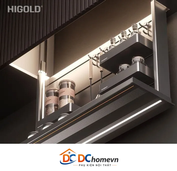 Kệ Gia Vị Nâng Hạ Điện Star Move Pro (401381 – 600mm) – Higold