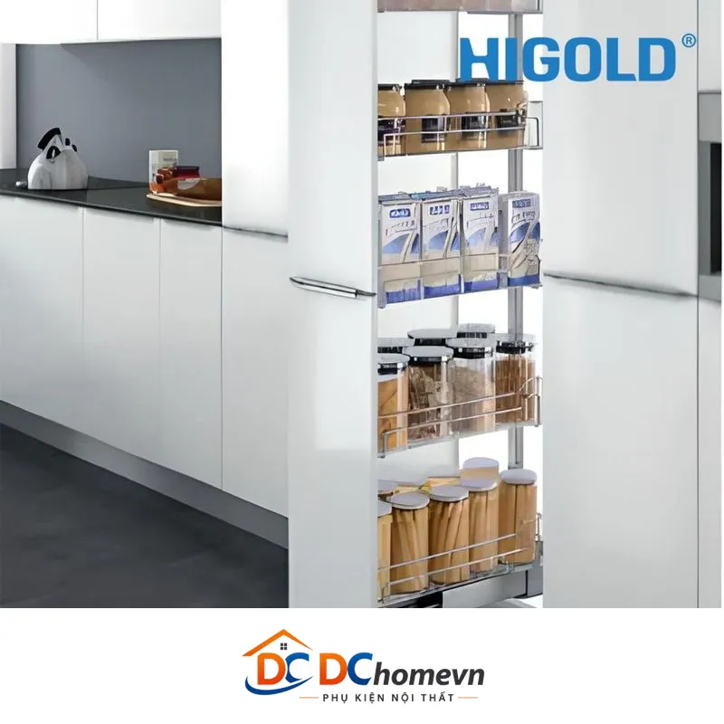 Kệ Kéo 6 Tầng Inox 304 (201103 – 300mm) – Higold