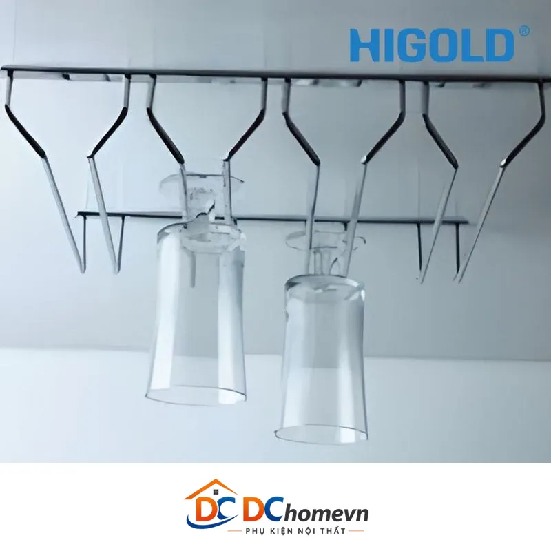 Kệ Treo Ly Bốn Inox 304 (412041) – Higold