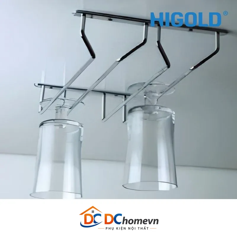 Kệ Treo Ly Đôi Inox 304 (412031) – Higold