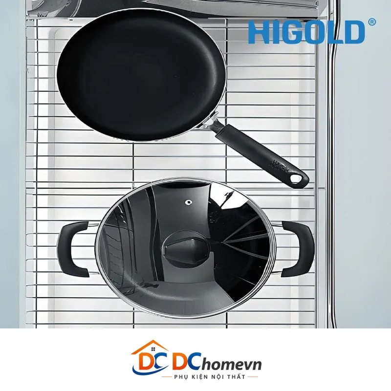 Kệ Xoong Nồi Martin Ray Giảm Chấn Inox 304 (301411 – 600mm) – Higold