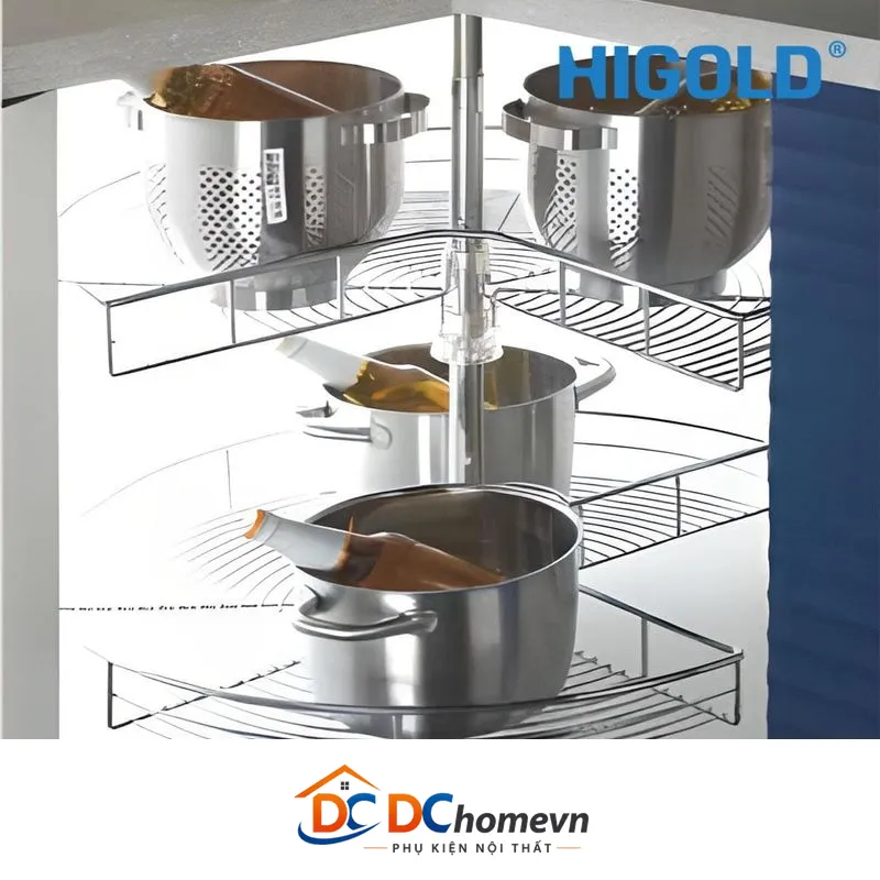 Mâm Xoay 3/4 Inox 304 (102021 – 450mm) – Higold