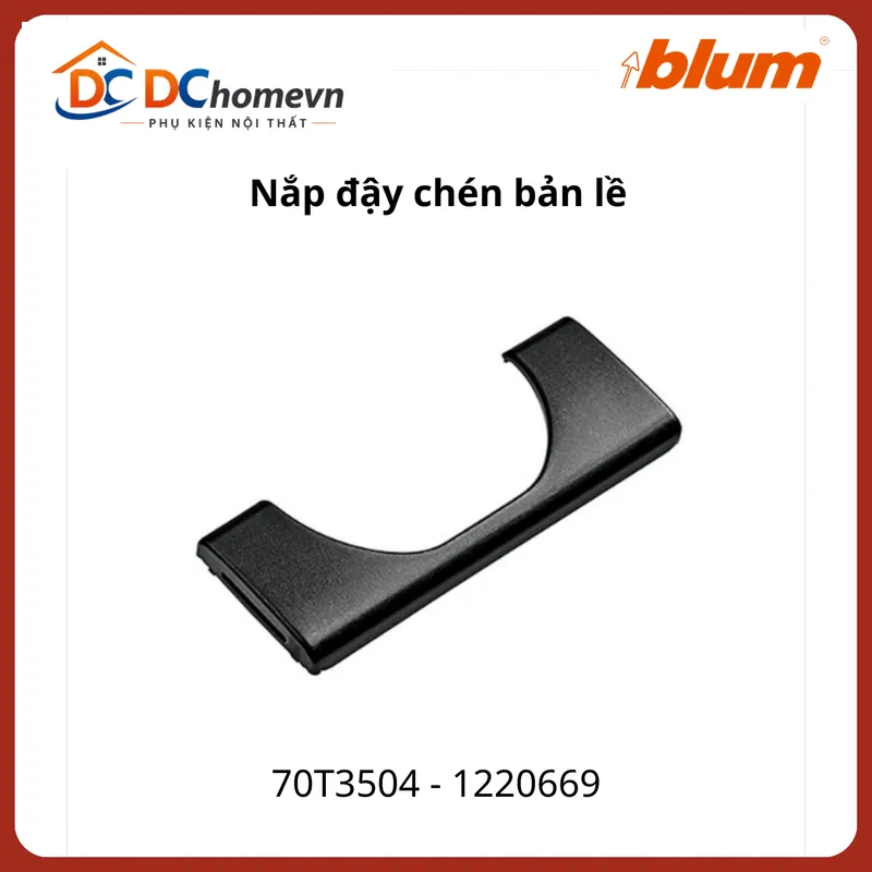 Nắp Bản Lề 70t3504 1220669 Màu Đen Blum