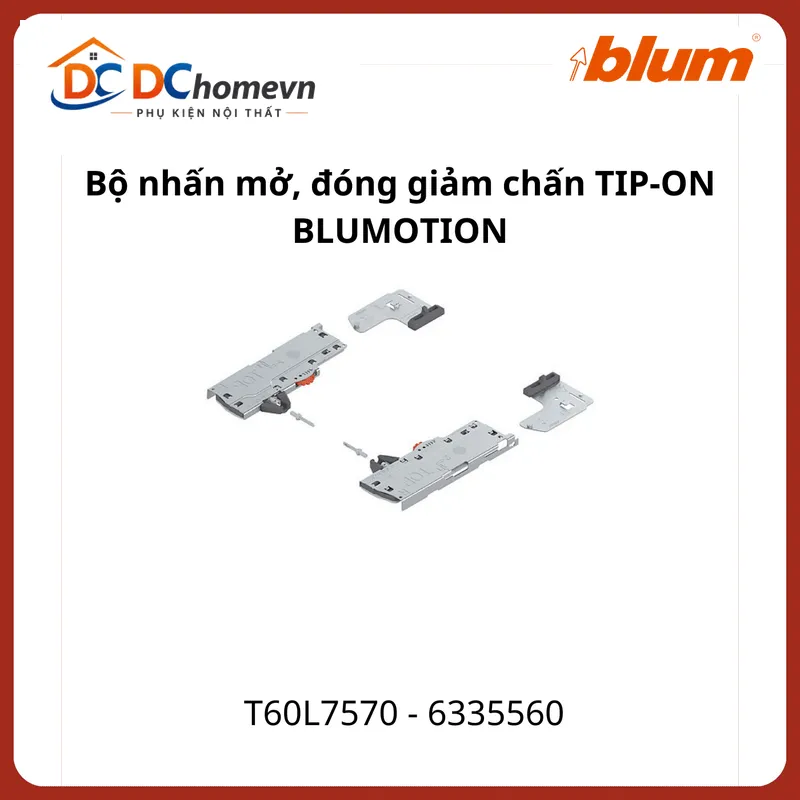 Nêm nhấn Blum cho ray trượt MOVENTO T60L7570 6335560, L5