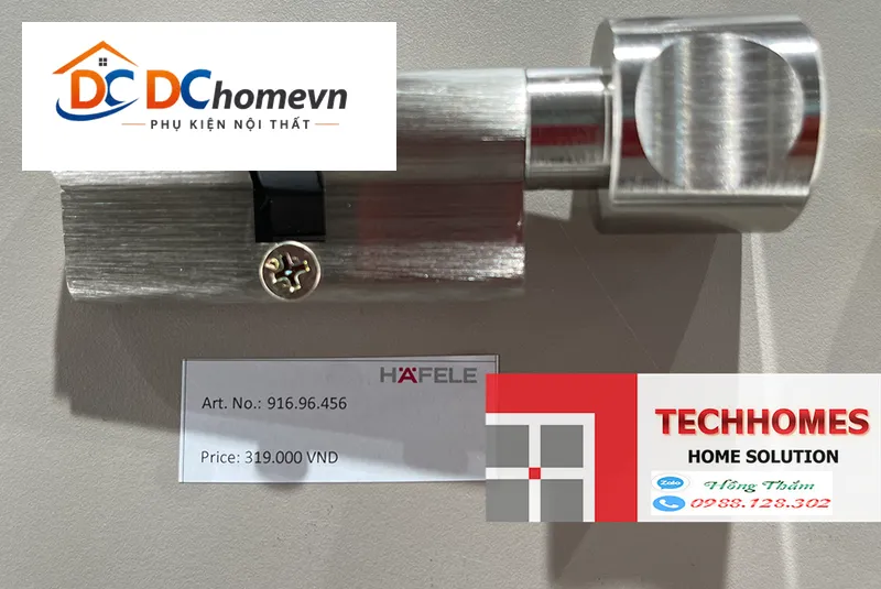RUỘT KHÓA VỆ SINH HAFELE 916.96.456&nbsp;DÀI 65MM