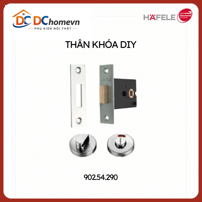 Thân Khóa Chốt Vệ Sinh Hafele 902.54.290