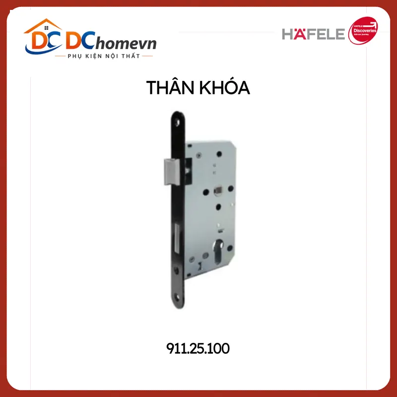 THÂN KHÓA HAFELE 911.25.100 MÀU ĐEN