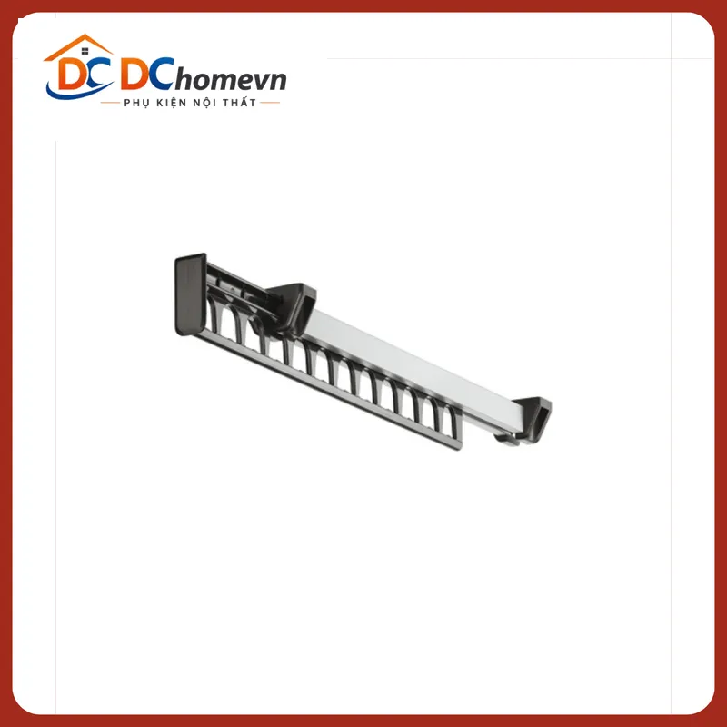 Thanh Treo Tủ Quần Áo Mở Rộng, Bắt Vít Dưới Cạnh Tủ, Có Thể Kéo Dài 805.04.690 Hafele