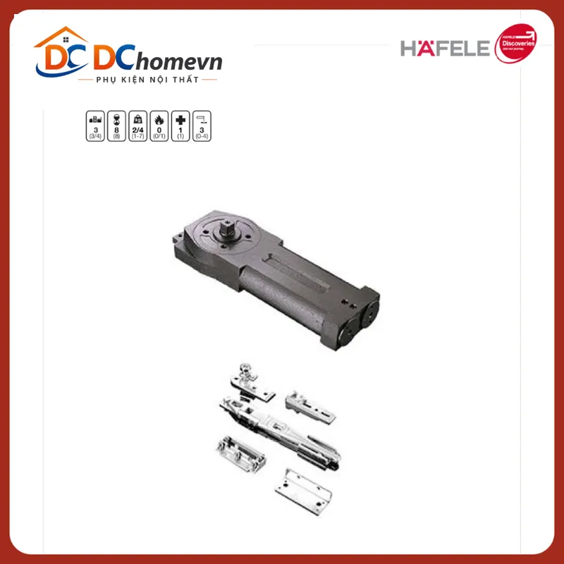 Thiết Bị Đóng Cửa Tự Động Gắn Khung En4 Hafele 932.79.120