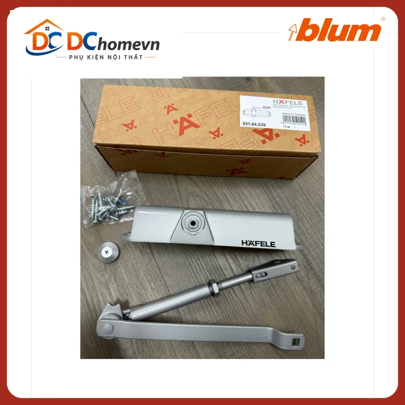 THIẾT BỊ ĐÓNG CỬA TỰ ĐỘNG ,TAY CO THỦY LỨC HAFELE 931.84.239