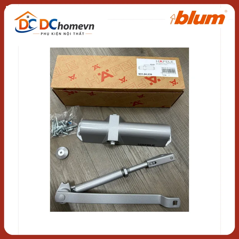 THIẾT BỊ ĐÓNG CỬA TỰ ĐỘNG ,TAY CO THỦY LỨC HAFELE 931.84.239