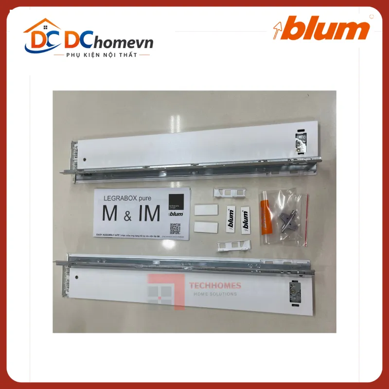 Tủ thực phẩm SPACE TOWER LEGRABOX Blum 5504313 Trắng