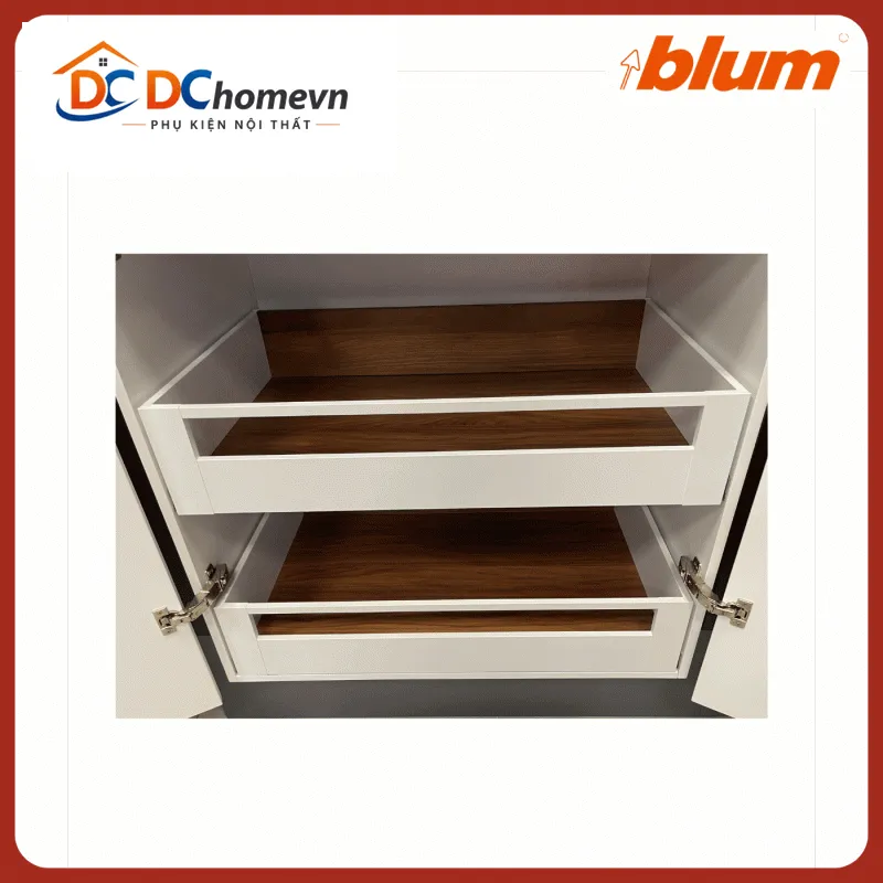 Tủ thực phẩm SPACE TOWER LEGRABOX Blum 5504313 Trắng