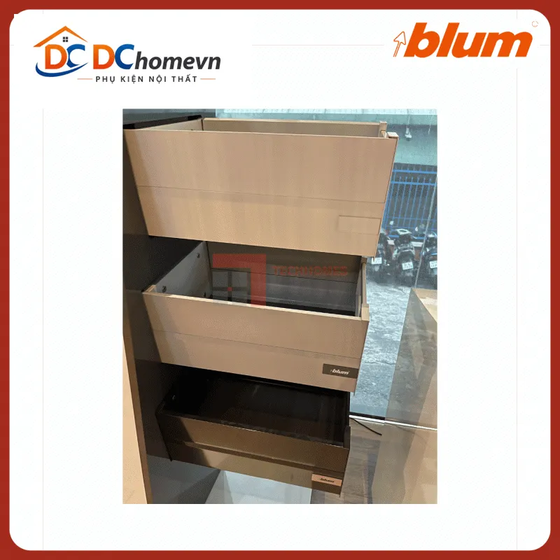 Tủ thực phẩm SPACE TOWER TANDEMBOX Y6 Blum 1347672 trắng