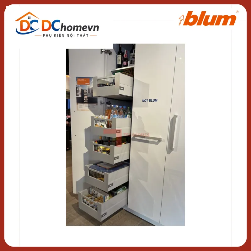 Tủ thực phẩm SPACE TOWER TANDEMBOX Y6 Blum 5194287 xám