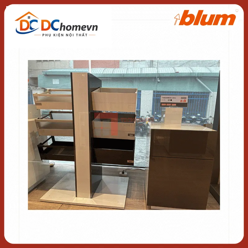 Tủ thực phẩm SPACE TOWER TANDEMBOX Y6 Blum 5194287 xám